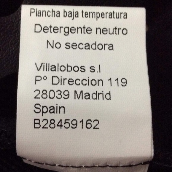 villalobos + Nieves Alvarez (14) Faux Leather, NWT - Picture 7 of 7